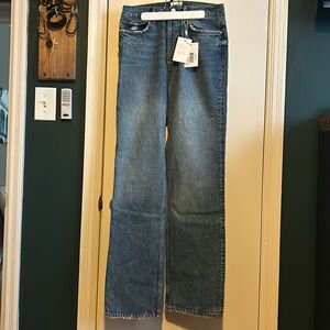 Anine Bing straightt leg high rise jeans size 29